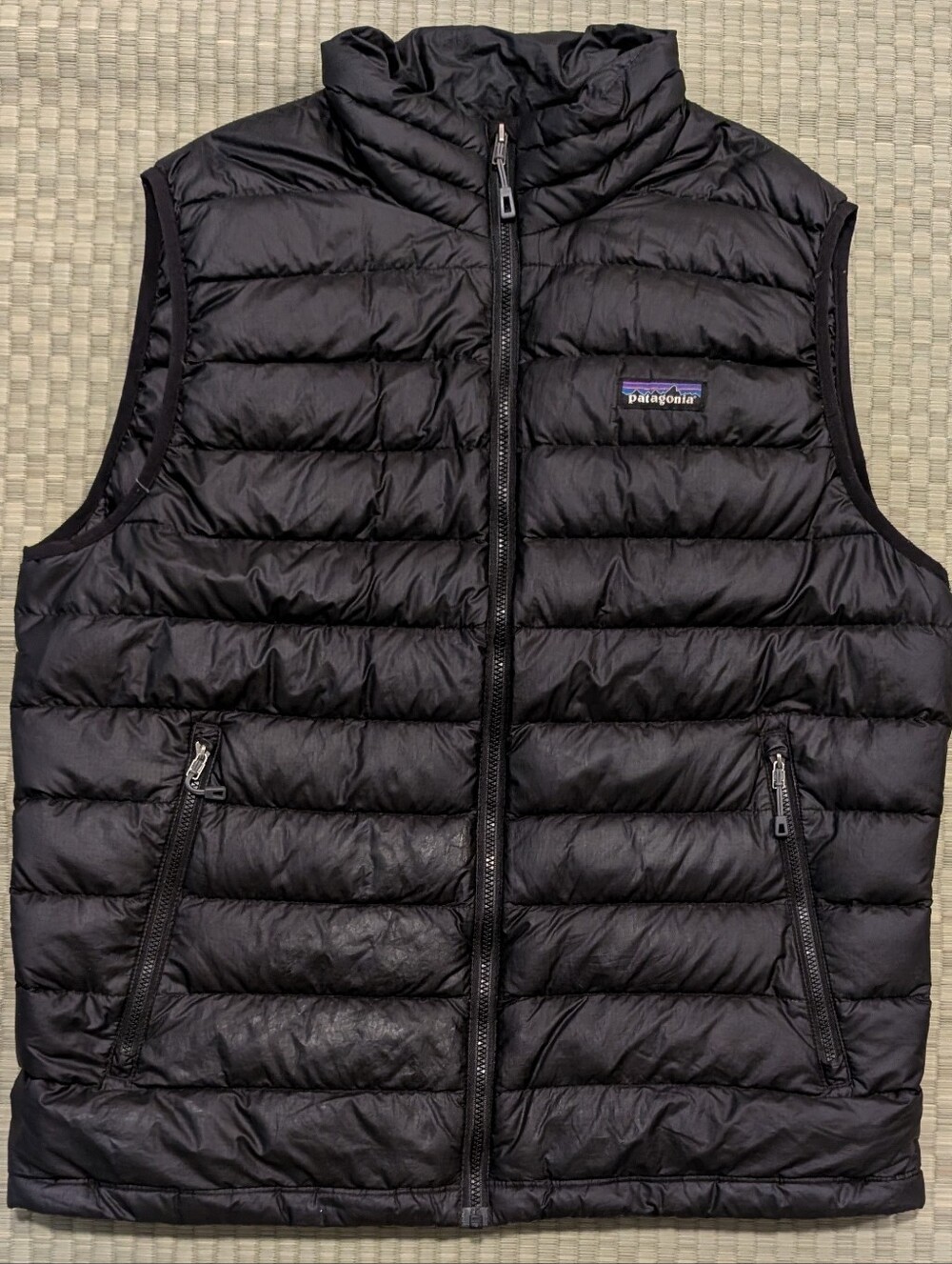 Patagonia Down Sweater Vest Black Men's Size Medium